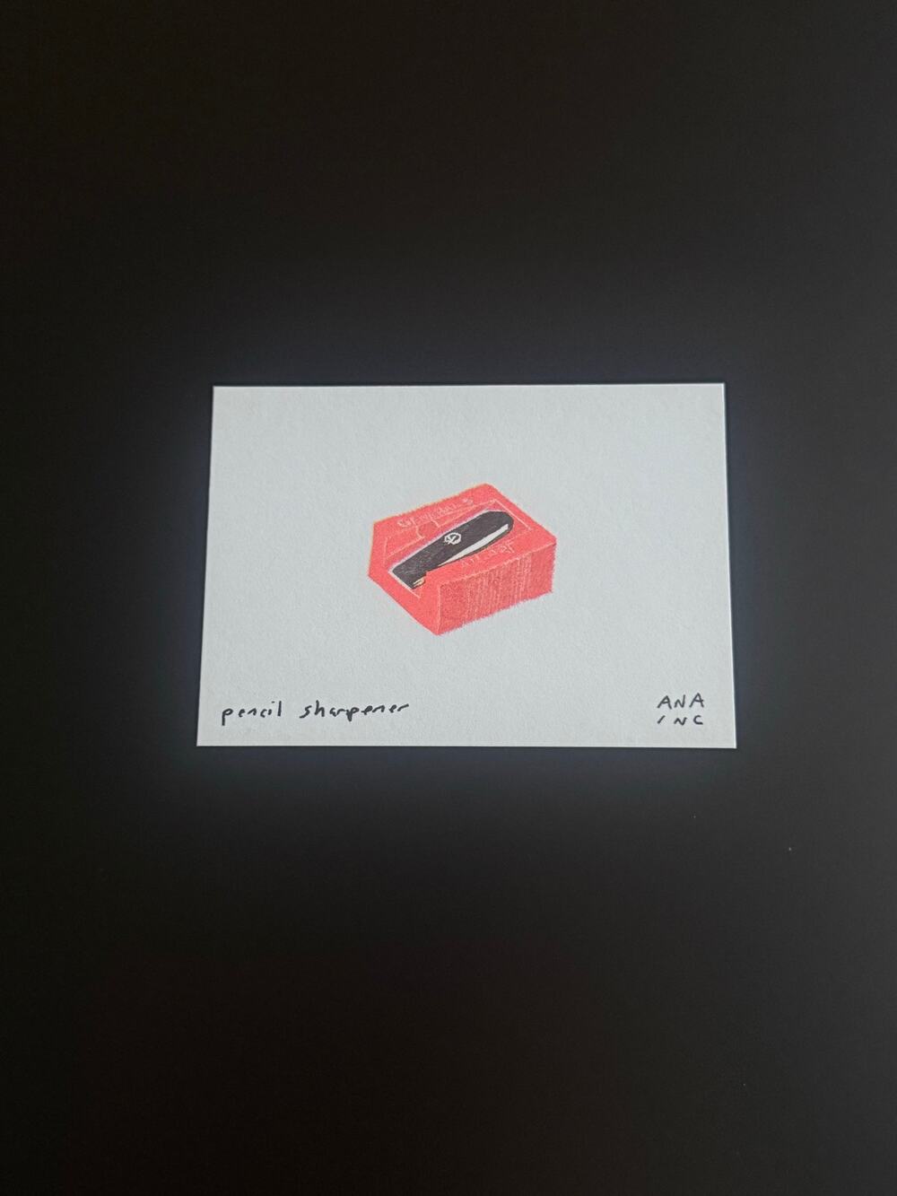 Anastasia Inciardi Mini Prints Pencil Sharpener Print